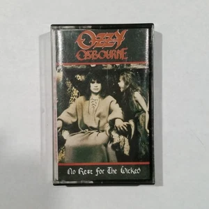 OZZY OSBOURNE No Rest For The Wicked ZT44245 Dolby Cassette Tape CBS 1988 - Imagen 1 de 3