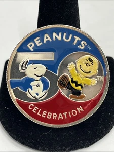 50th Anniversary Peanuts 1 Oz .999 Silbermedaille - Bild 1 von 2