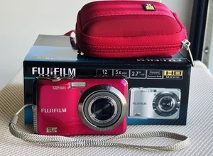 FujiFlim Finepix AX200 Pink Digital Camera W/ Box & Accessories - Picture 1 of 6