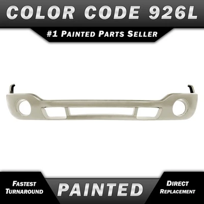 NEW Painted *WA926L - Silver Birch* Front Bumper Cover for 2003-2007 GMC Sierra - Image 1 of 4