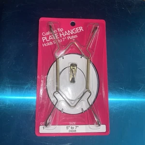LOT OF 5-- Cushion Tip PLATE HANGER 5" to 7" Plate - Picture 1 of 2