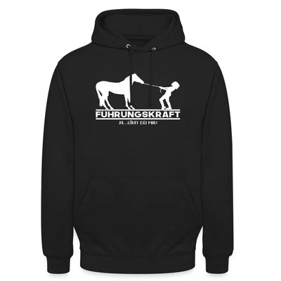 Führungskraft Pferd Westernreiten Reiterin QH Unisex Hoodie - Bild 1 von 4