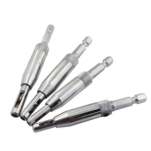 4Pcs Door Self-Centering Hinge Drill, Window Hole Opening Center Drill Bit Hole - Picture 1 of 12