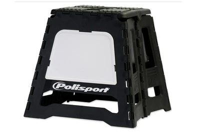 Polisport Foldable White Foldable Dirt Bike Stand Foto 1 de 2