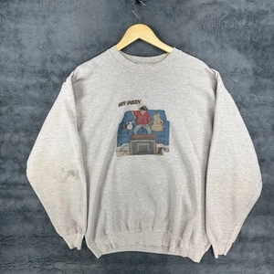 Vintage Get Fuzzy by Darby Conley Comics Sweatshirt Comics.com Gray Size Large - Picture 1 of 7