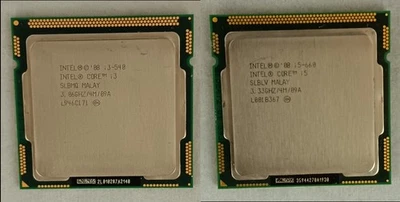LOTTO 2 PROCESSORI CPU INTEL CORE I3 E I5 TESTATI PER COMPUTER PC IN ASTA - Immagine 1 di 4