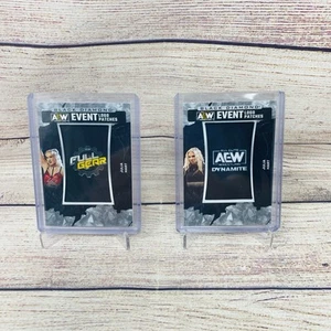 2024 AEW - Upper Deck Black Diamond - Julia Hart Logo Patch Dynamite & Full Gear - Picture 1 of 6