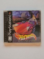 Hot Wheels: Turbo Racing (PlayStation 1 PS1, 1999)  BLACK LABEL COMPLETE TESTED