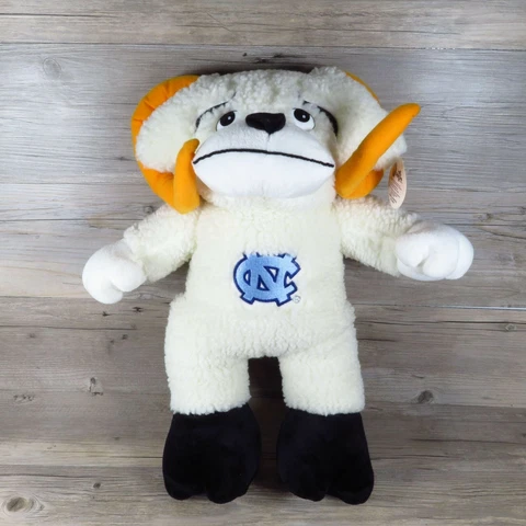Rameses UNC University of North Carolina Chapel Hill Tar Heels Mascot Plush Ram Cover
