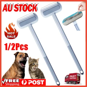 3-In-1 Pet Hair Remover Brush - Long Handle, Multifuctional Tool for Pet Hair Re - Picture 1 of 17