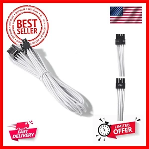 CPU Cable for Corsair, 70CM Male to Male 8 Pin to 4+4 Pin EPS CPU Power Cable... - Picture 1 of 6