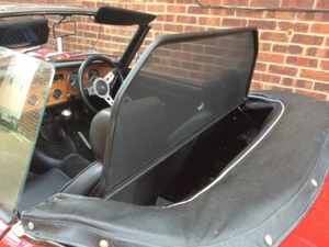 AIRAX Triumph Spitfire Bj.1962 - 1980 Windschott in schwarz - Bild 1 von 6