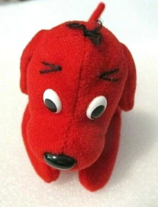 Clifford the Big Red Dog Peluche 5" Bolso de Frijoles Scholastic 2003 Juguete de Peluche WENDY INC - Imagen 1 de 9