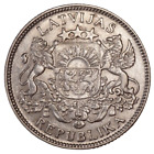 Latvia Latvija Old Silver Coins 1 Lats 1924. #027