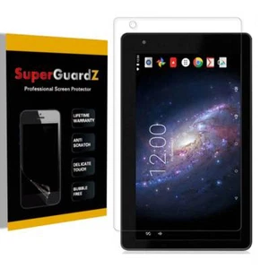 3X SuperGuardZ® Clear Screen Protector Guard For RCA Voyager III 7" (RCT6973W43) - Picture 1 of 8