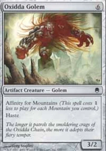 4 Oxidda Golem ~ Near Mint Darksteel 4x x4 Playset MTG Magic Artifact Card Ultim - Image 1 of 1