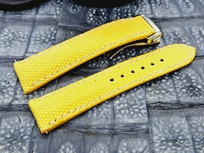 Pulseira de relógio de lona 21mm/18mm moda militar moda minimalista - Imagem 1 de 4