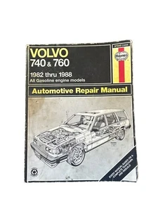 Haynes 97040 (1550) Volvo 740 & 760 1982 thru 1988 Automotive Repair Manual - Bild 1 von 1