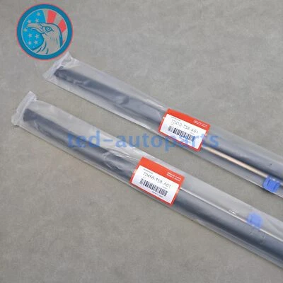 New 2PCS Weatherstrip Belt Molding For Honda Civic Coupe 2D 2012 2013 2014 2015 Foto 1 de 4