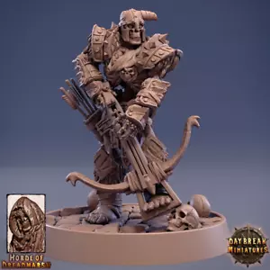 Miniatura scheletro fantasy Ufficiale dei Pale, Non Morti DnD Scheleton Warrior - Foto 1 di 2