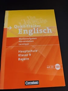 Quali - Trainer Englisch, Übungsheft + Lösungen + CD, MS Bayern, Cornelsen 2008 - Bild 1 von 6