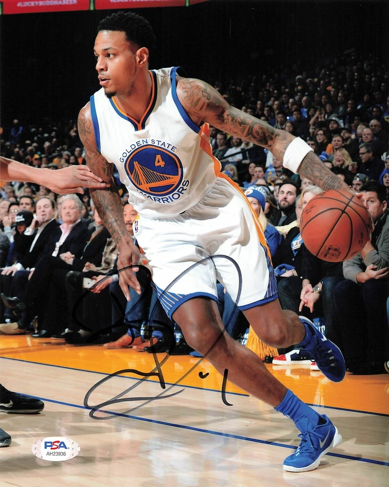 Foto firmada por Brandon Rush 8x10 PSA/DNA Golden State Warriors autografiada Foto 1 de 1