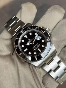 Rolex Submariner 126610LN Silver Oyster Bracelet with Black Bezel 2025 - Picture 1 of 9