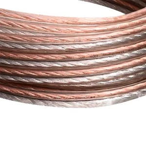 10ft 14 GA Parallel Speaker Wire Zip Cable OFC Copper Car Home Marine Audio HiFi - Picture 1 of 10