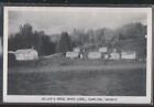 Real Photo Postcard Charlton Ontario/Canada  Dellers Tourist Lodge Cabins 1930'S