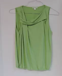 GREEN PULL-ON BLOUSE BY SOPHIE MAX SIZE M - Picture 1 of 3