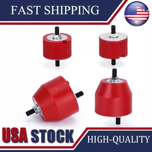 Left + Right Engine Motor+Transmission Mount Mounts Set Of 4 Fit For BMW E36 E46 - Picture 1 of 14