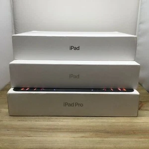 Lot of 3 EMPTY BOXES iPad 9th Generation iPad Pro 4th Gen Retail Product Box - Afbeelding 1 van 10