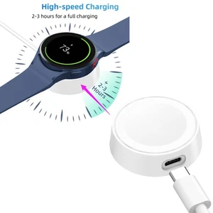 Chargeur Magnétique pour Samsung Galaxy Watch Series Active 1/2/3/4/5/6 - Photo 1 sur 11