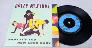 DOLLY MIXTURE Baby It's You 1980 UK 7" VINYL SINGLE EX/EX Indie Pop New Wave - Picture 1 of 2