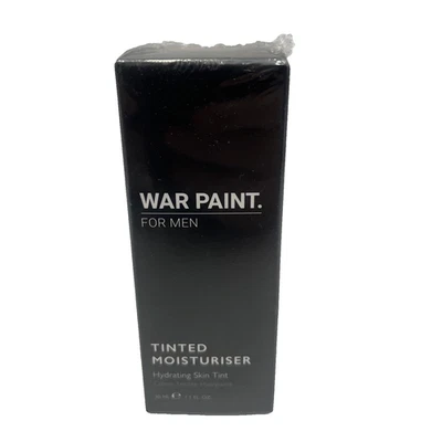 War Paint Men's Tinted Moisturiser - Shade Medium - New - Sealed - Image 1 of 4