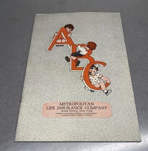 Vintage Metropolitan Life Insurance Promotional Kids Childrens Illustrated Book - Picture 1 of 8