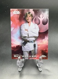 2025 Topps Star Wars Chrome - Base Card #83 Luke Skywalker - Picture 1 of 2