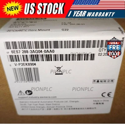 New Siemens 6ES7288-3AQ04-0AA0 6ES72883AQ040AA0 S7-200 Analog output SM AQ04 - Image 1 of 4