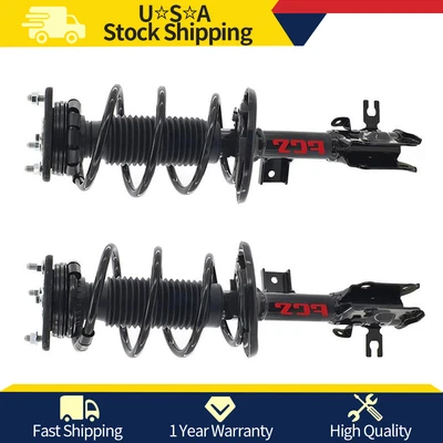 For 2014-2018 Mazda 3 FCS 2PCS Set Front Complete Struts and Coil Springs - Image 1 of 4