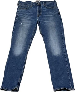 Levis Signature Jeans Herren Größe 33X30 Blau Medium Wash Gerades Bein Stretch - Bild 1 von 7