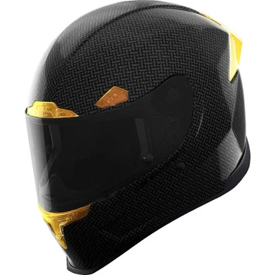 Icon Airframe Pro Carbon 4Tress Helmet, Yellow, Street, Adventure Touring - Image 1 of 4