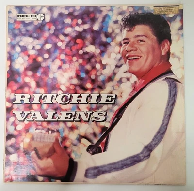 Ritchie Valens - Ritchie Valens LP Record 1959 Original DFLP 1201 Rock Misprint - Image 1 of 4