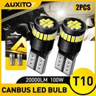 2PCS W5W T10 LED License Plate Light Bulbs 6000K Super Bright White 168 2825 194