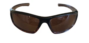 Pugs Sunglasses Brown Wrap-Around Tortoise Shell - Picture 1 of 7