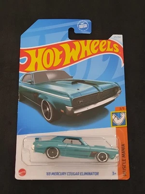Eliminador Hot Wheels 69 Mercury Cougar 2024 Foto 1 de 4