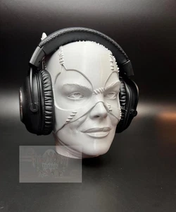 Soporte para auriculares de personaje - Soporte para auriculares cómic - Sala de juegos busto oficina - Imagen 1 de 5