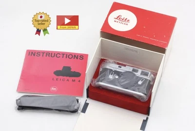 Final Late [sin usar en caja] Leica M4 plateado cromo 35 cuerpo de cámara fotográfica de JAPÓN Foto 1 de 4
