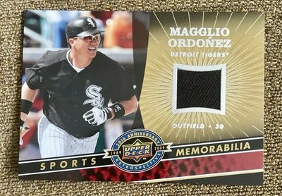 MAGGLIO ORDONEZ 2009 Upper Deck 20th Anniversary Retrospective “Game Used” - Image 1 of 2