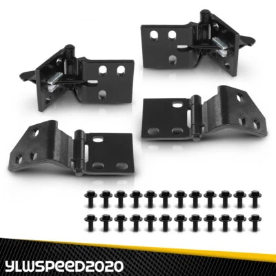 4 Piece Door Hinge Set Fit For 1967-1972 Chevy Gmc Pickup Blazer Jimmy Suburban - Image 1 of 4