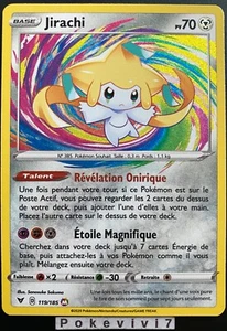 Pokemon Karte Jirachi 119/185 Holo Amazing Schwert & Schild 4 EB04 FR NEU - Bild 1 von 1